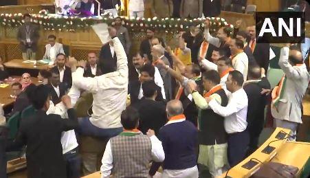 Ruckus in J-K assembly over resolution on Article 370 restoration; BJP says 